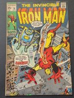 Iron Man, Vol. 1:  #36A/KEY/1969/FN+