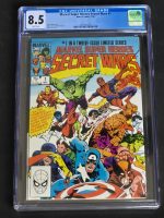 Marvel Super Heroes Secret Wars:  #1A/Direct Edition/MAJOR KEY/1984/GRADED:  8.5